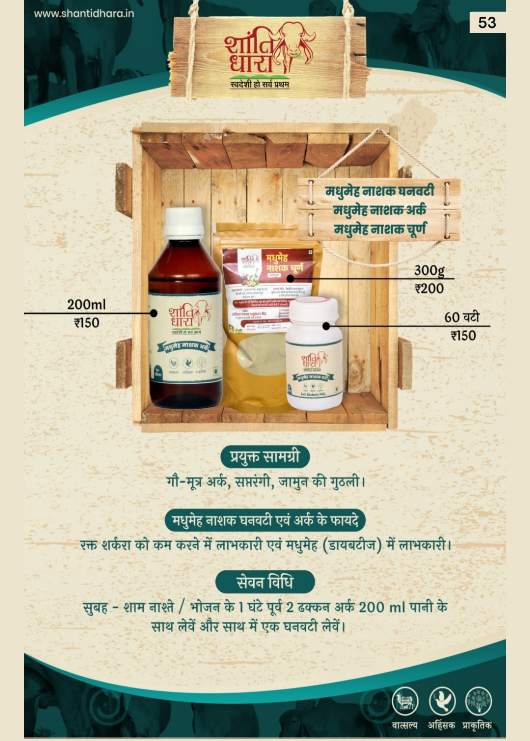 Diabetes Powder Sugar Powder (मधुमेह नाशक चूर्ण)
