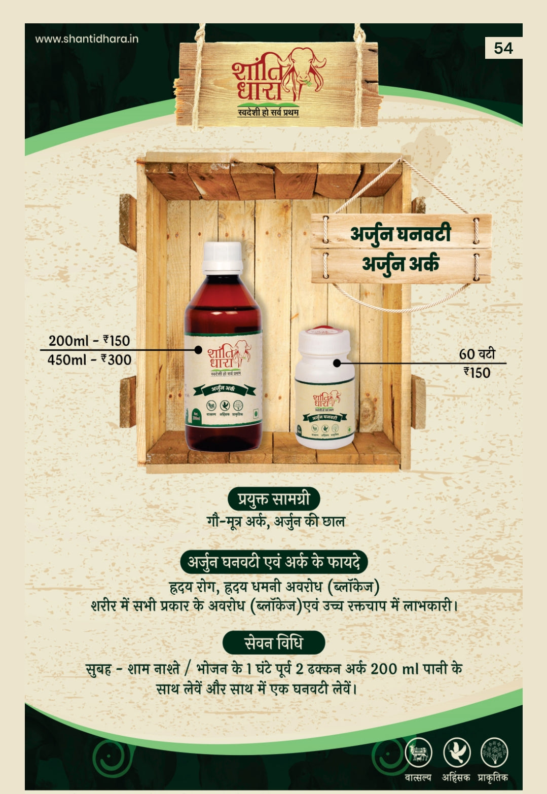 अर्जुन घनवटी (Arjun Ghanwati)